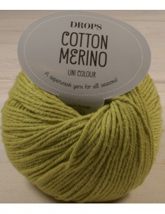 DROPS Cotton Merino 50g/110m kol pistacjowy