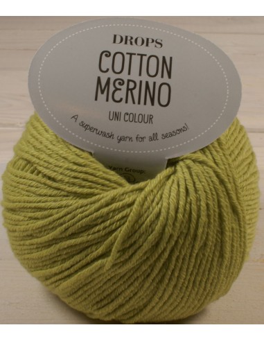 DROPS Cotton Merino 50g/110m kol pistacjowy