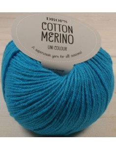 DROPS Cotton Merino 50g/110m kol turkusowy