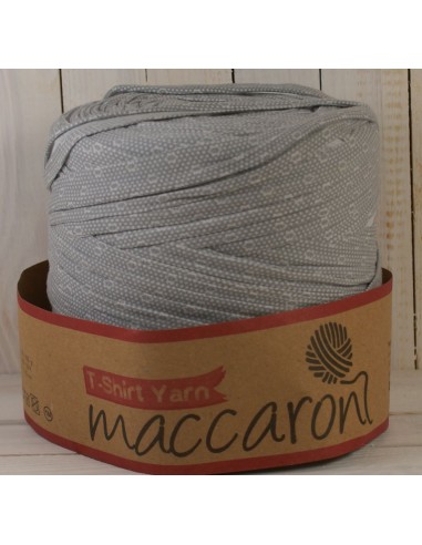 Włóczka Maccaroni-Spaghetti T-Shirt Yarn 850g/120m kol jasny popiel