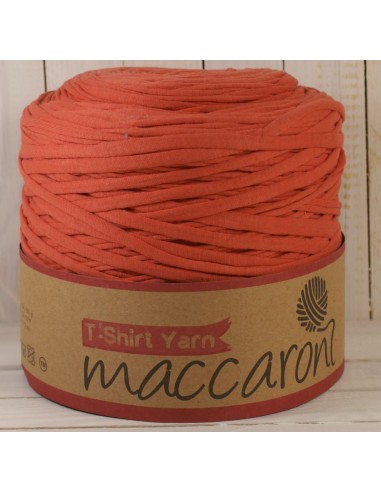 Włóczka Maccaroni-Spaghetti T-Shirt Yarn 850g/120m kol pomarańczowy