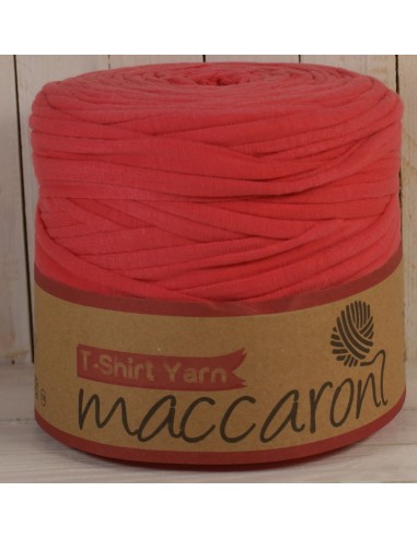 Włóczka Maccaroni-Spaghetti T-Shirt Yarn 850g/120m kol koral