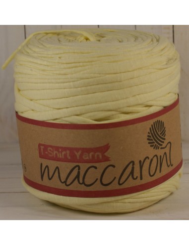 Włóczka Maccaroni-Spaghetti T-Shirt Yarn 850g/120m kol żółty